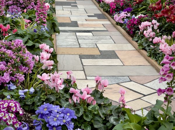 Garden Path Installation in White Lake