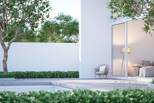 Courtyard Installation in White Lake