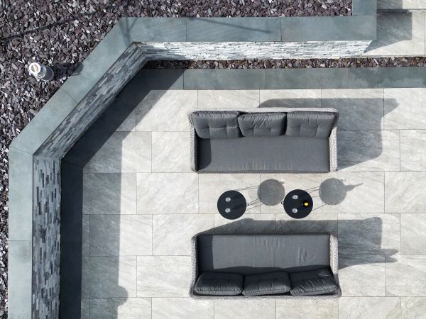 Porcelain Patio Installation in White Lake