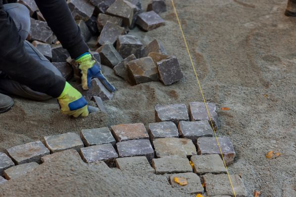 Patio Stones Installation in White Lake