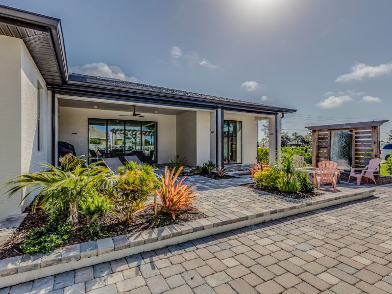 Backyard Paving