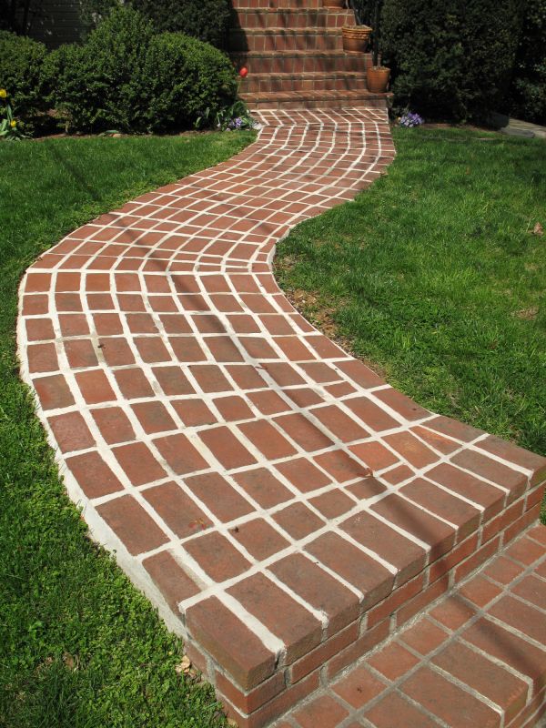 Brick Hardscaping detail
