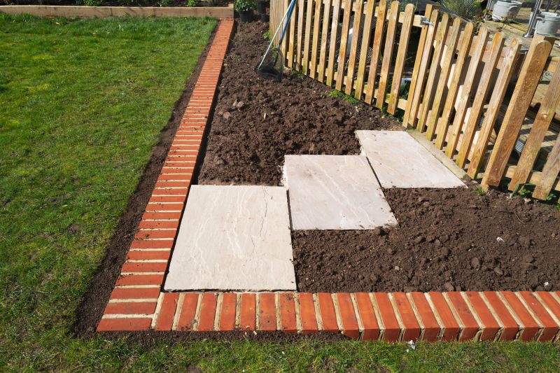 Brick Hardscaping detail