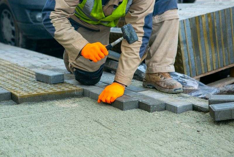 Driveway Pavers Repair detail