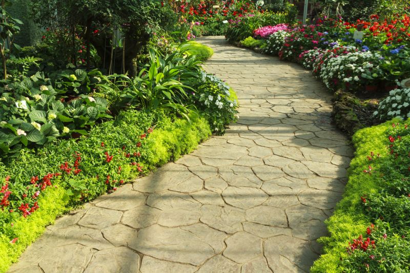 Garden Walkway Installation