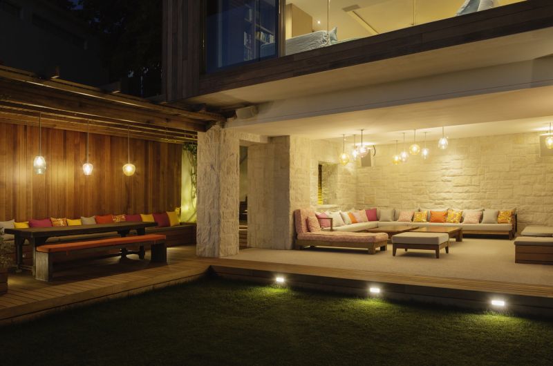 Limestone Patio Installation