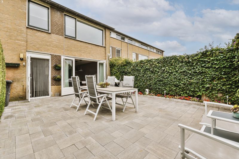 Limestone Patio Installation