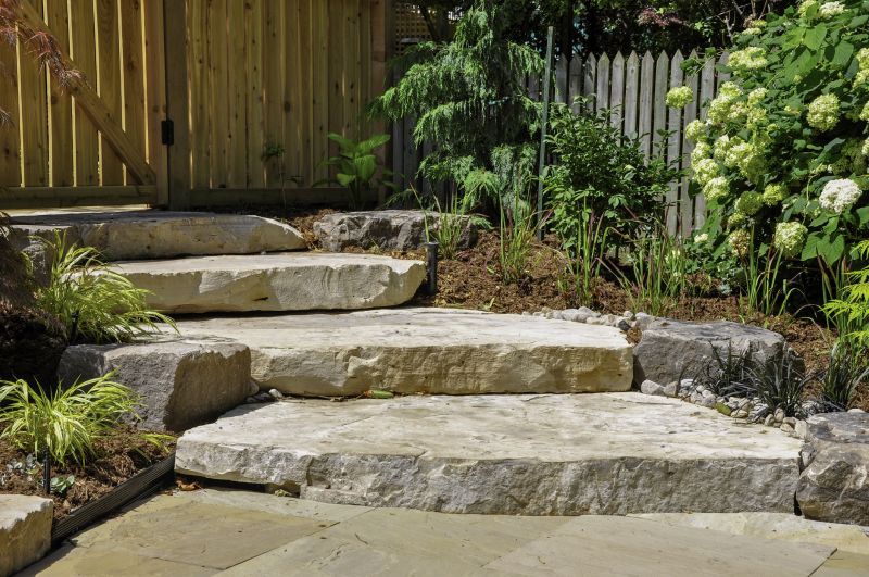 Limestone Patio Installation