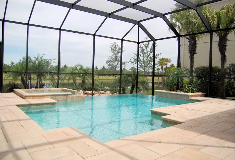 Outdoor Pool Paving