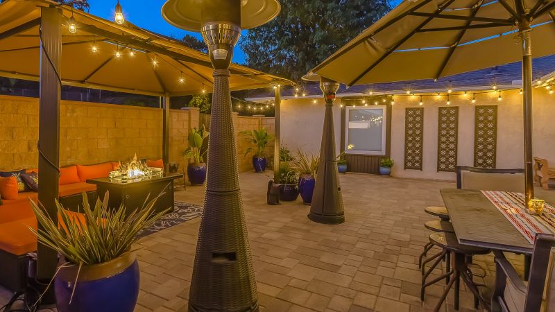Patio Brick Installation