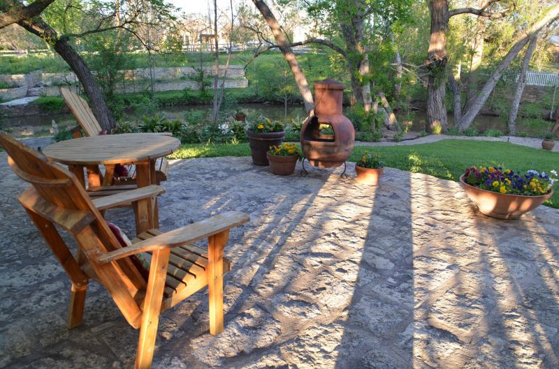 Stone Deck Installation