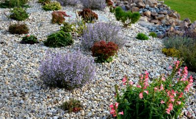 Stone Landscaping Installation