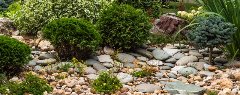 Stone Landscaping Installation